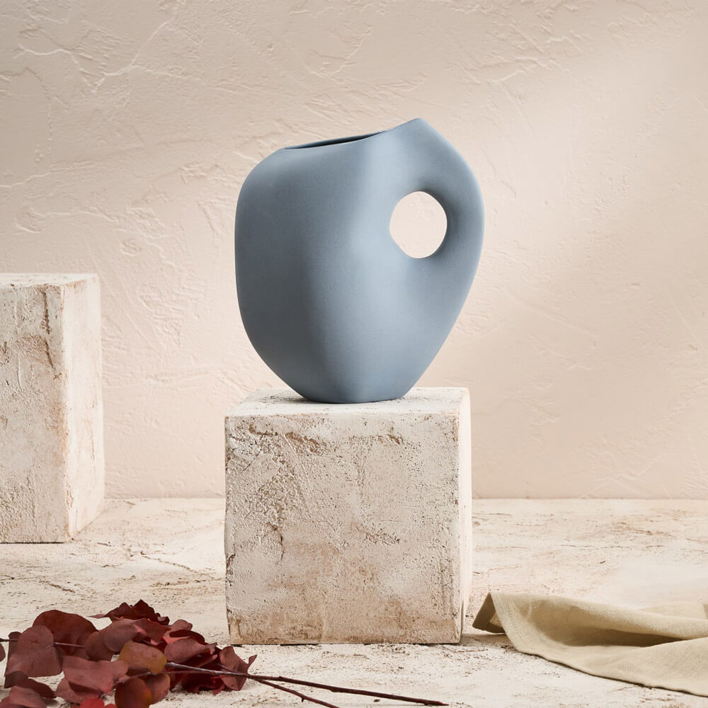 VASE POWDER BLUE - Görsel 3